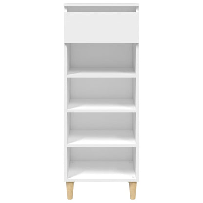 Shoe Cabinet 40X36X105 Cm Engineered Wood