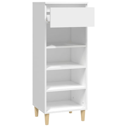 Shoe Cabinet 40X36X105 Cm Engineered Wood