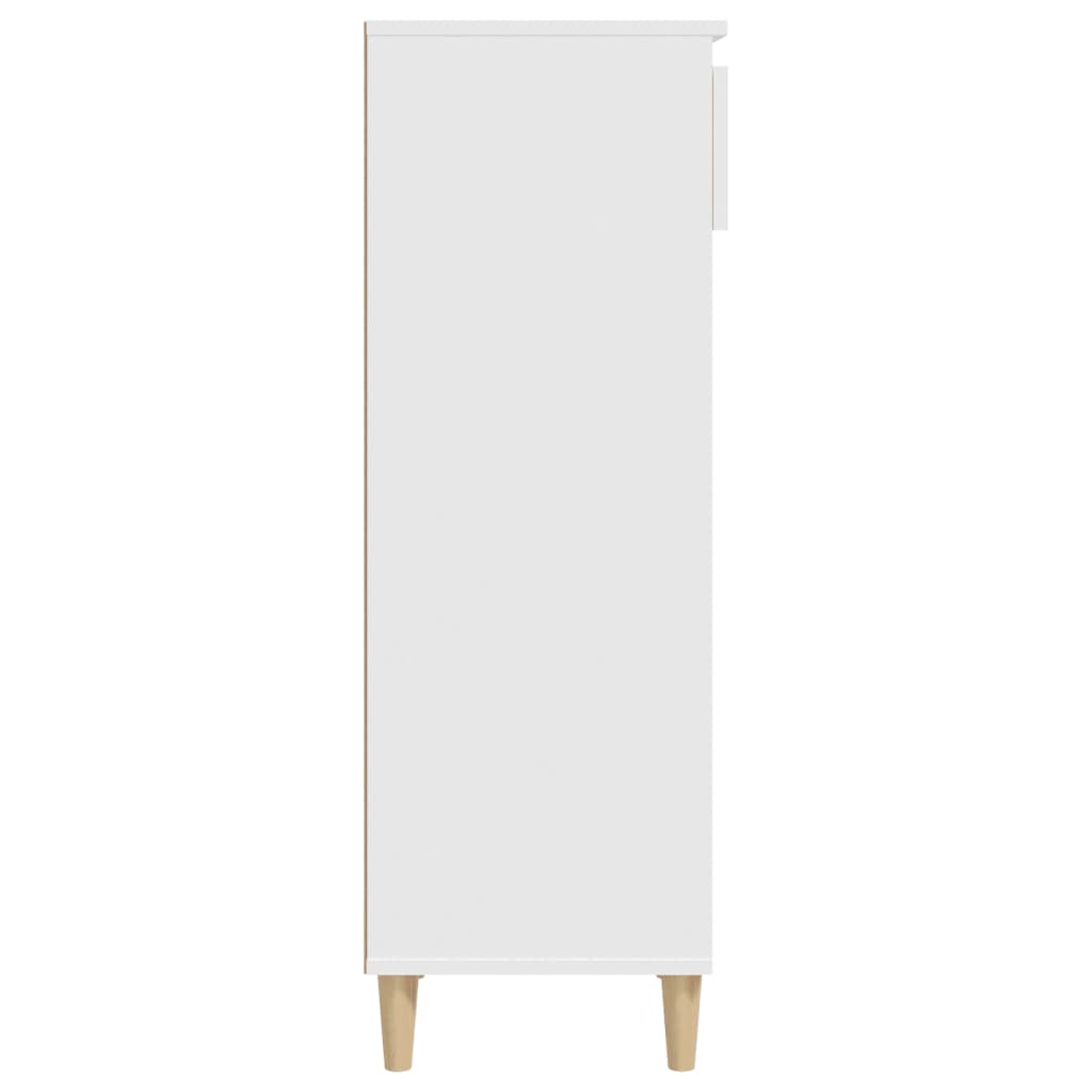 Shoe Cabinet 40X36X105 Cm Engineered Wood