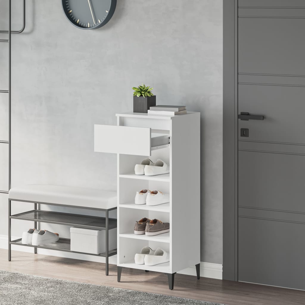 Shoe Rack 40X36X105 Cm Engineered Wood