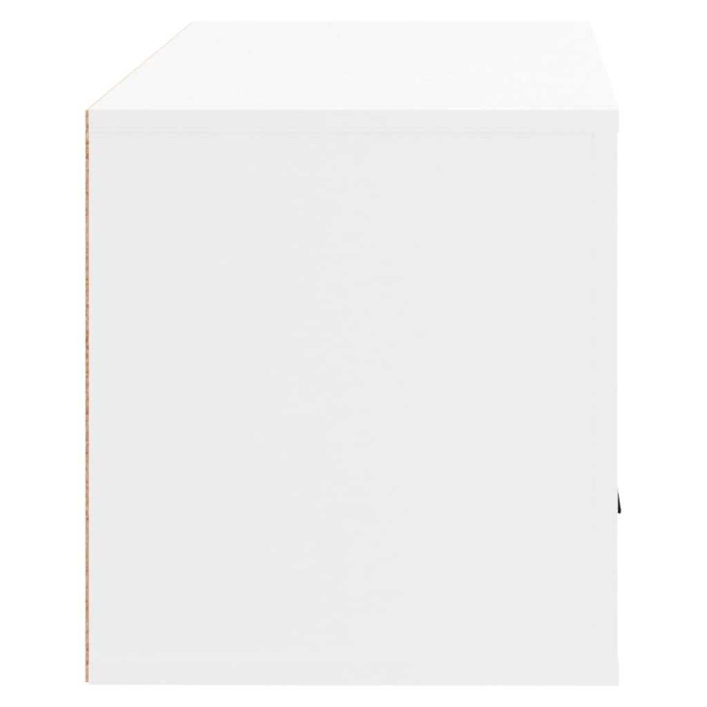 Wall-Mounted Shoe Cabinet 70X35X38 Cm Engineered Wood
