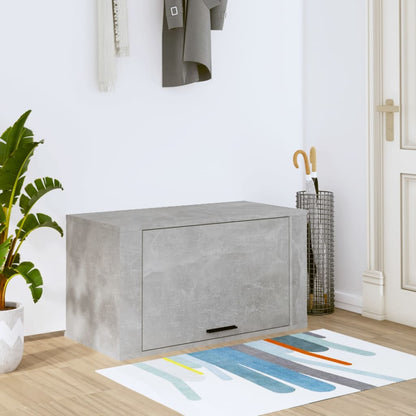 Wall-Mounted Shoe Cabinet 70X35X38 Cm Engineered Wood