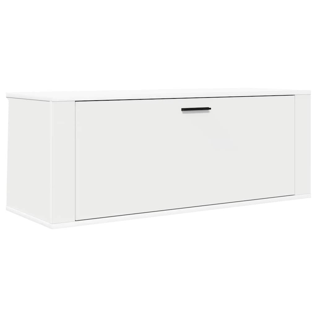Wall Shoe Cabinet 100X35X38 Cm Engineered Wood