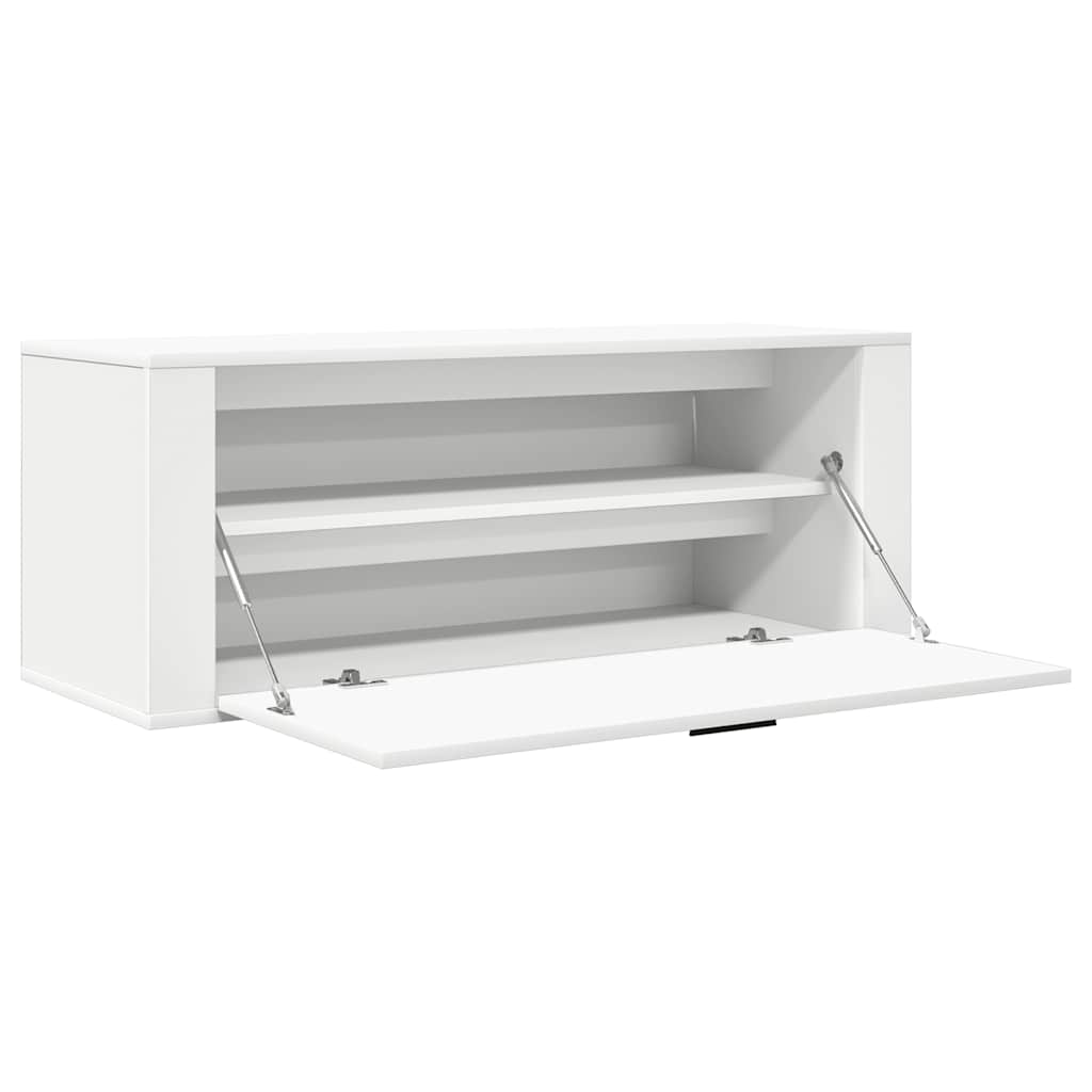 Wall Shoe Cabinet 100X35X38 Cm Engineered Wood