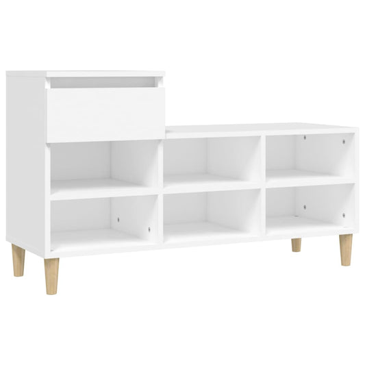 Shoe Cabinet 102X36X60 Cm Engineered Wood