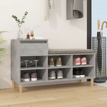 Shoe Cabinet 102X36X60 Cm Engineered Wood