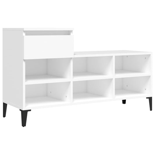Shoe Cabinet 102X36X60 Cm Engineered Wood