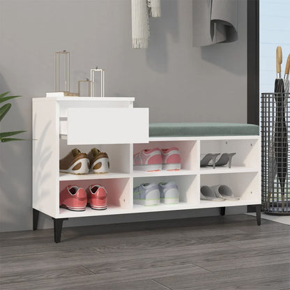 Shoe Cabinet 102X36X60 Cm Engineered Wood