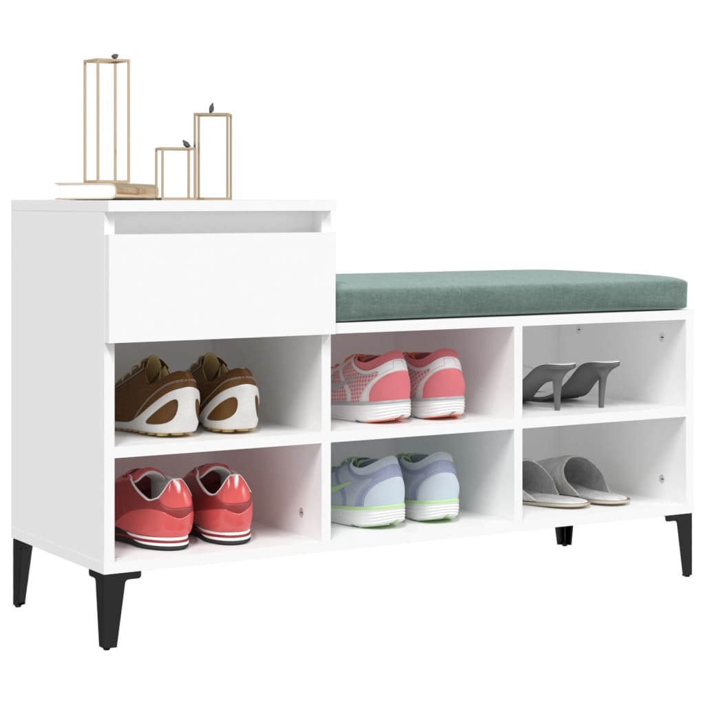 Shoe Cabinet 102X36X60 Cm Engineered Wood