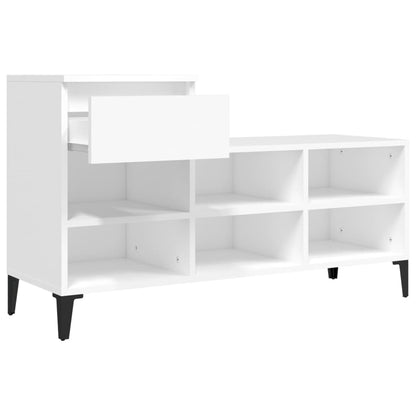Shoe Cabinet 102X36X60 Cm Engineered Wood
