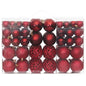 100 Piece Christmas Ball Set 3/4/6 Cm