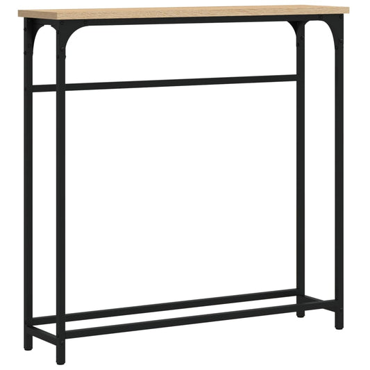 Console Table 75X19.5X75 Cm Engineered Wood