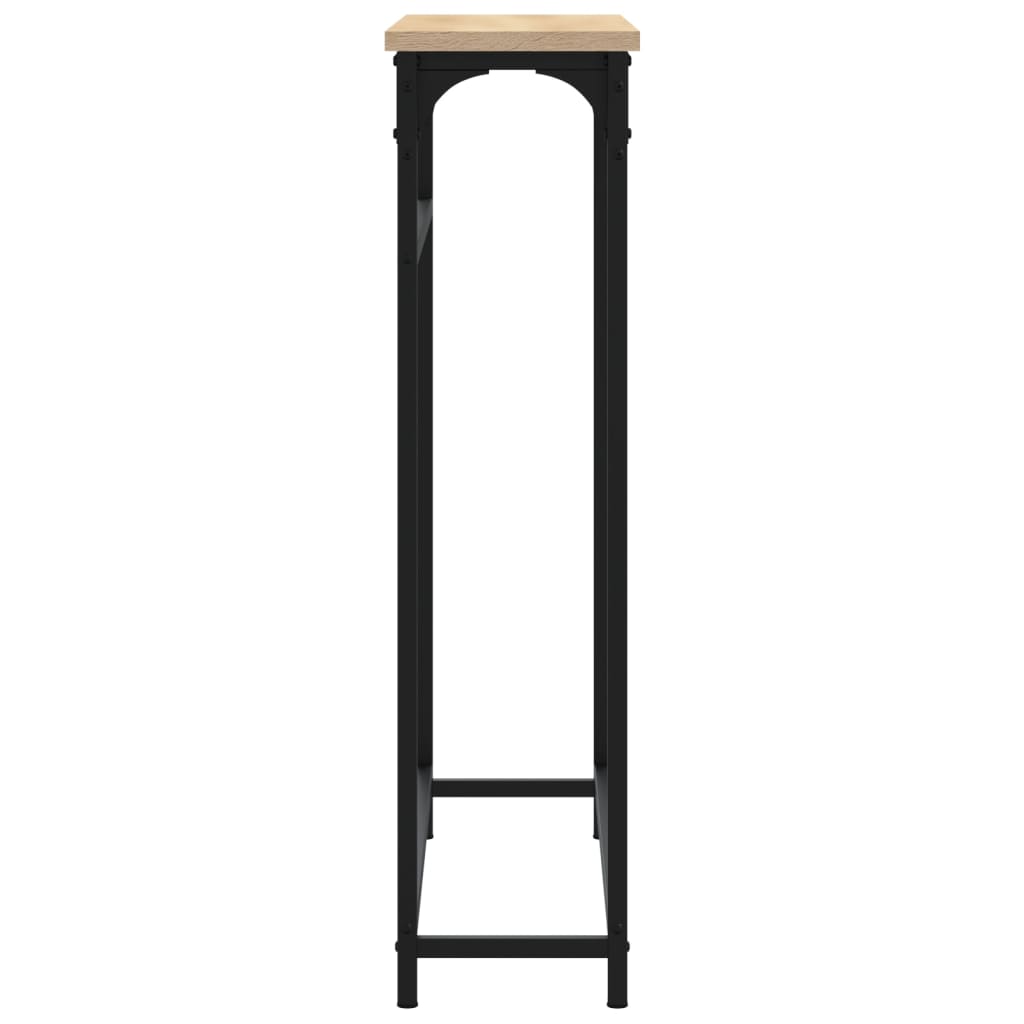 Console Table 75X19.5X75 Cm Engineered Wood