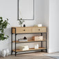 Console Table 72.5X25X75 Cm Engineered Wood