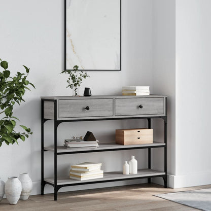 Console Table 72.5X25X75 Cm Engineered Wood