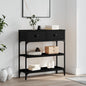 Console Table 72.5X25X75 Cm Engineered Wood