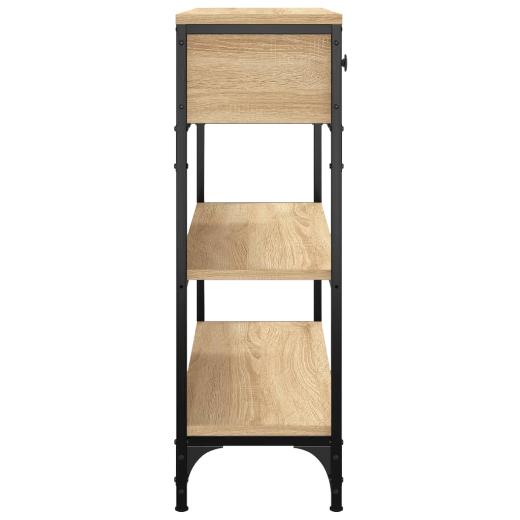 Console Table 72.5X25X75 Cm Engineered Wood