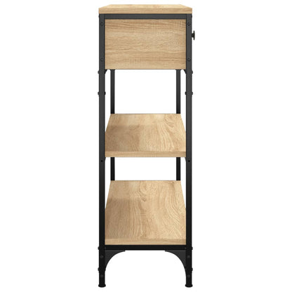 Console Table 72.5X25X75 Cm Engineered Wood