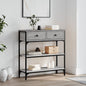 Console Table 72.5X25X75 Cm Engineered Wood