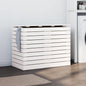 Laundry Basket Solid Wood Pine