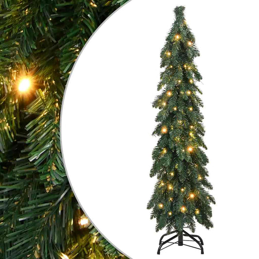 Artificial Pre-Lit Christmas Tree With 80 Leds