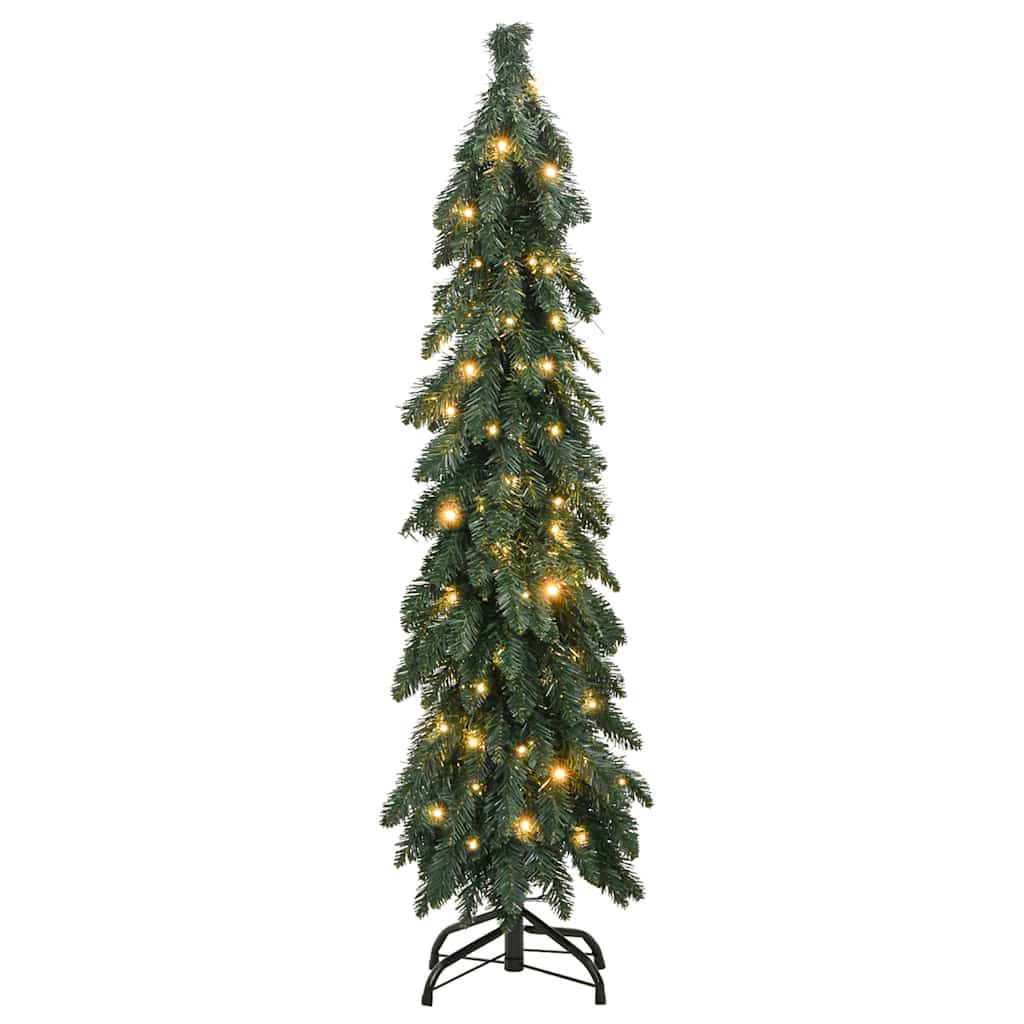 Artificial Pre-Lit Christmas Tree With 80 Leds