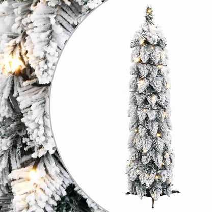 Artificial Pre-Lit Christmas Tree With 80 Leds