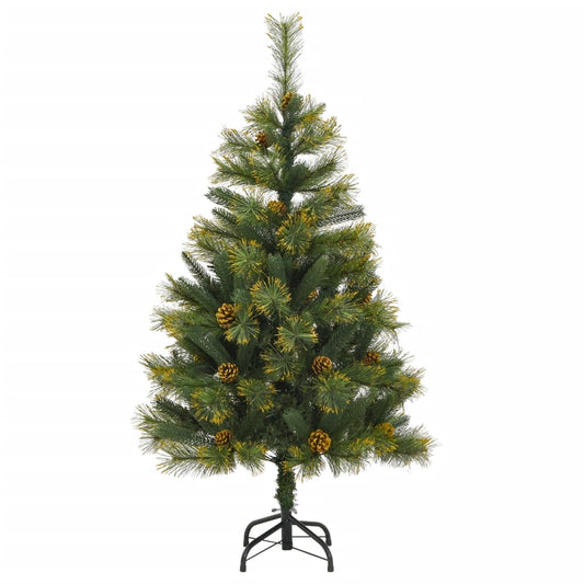 Artificial Hinged Christmas Tree With Cones