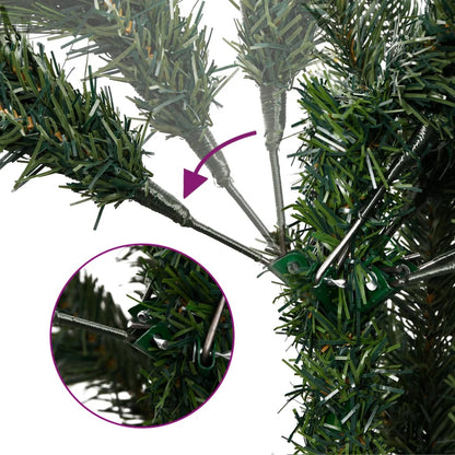 Artificial Hinged Christmas Tree With Cones