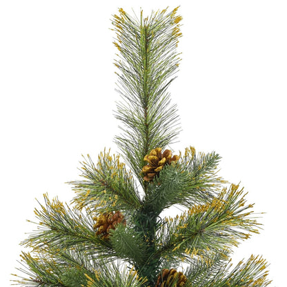 Artificial Hinged Christmas Tree With Cones