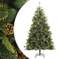 Artificial Hinged Christmas Tree With Cones