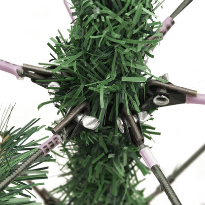 Artificial Hinged Christmas Tree With Cones And Berries