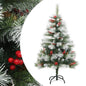 Artificial Hinged Christmas Tree With Cones And Berries