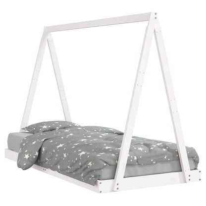 Kids Bed Frame Solid Wood Pine