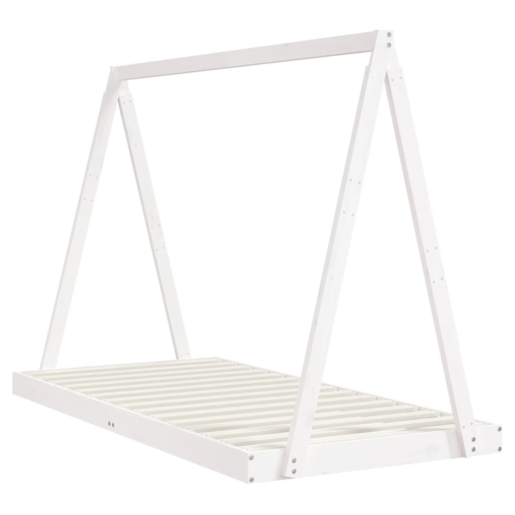 Kids Bed Frame Solid Wood Pine