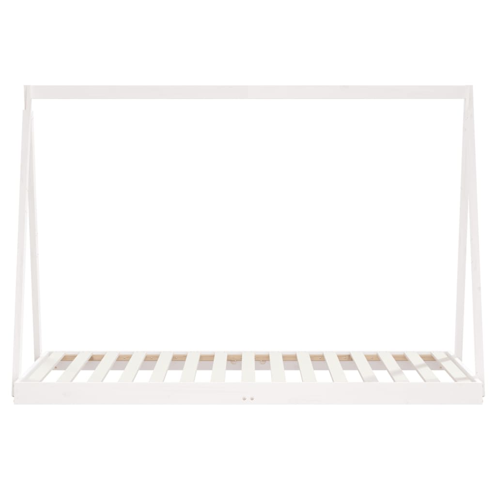 Kids Bed Frame Solid Wood Pine