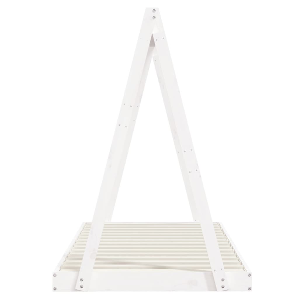 Kids Bed Frame Solid Wood Pine