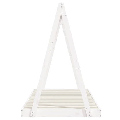 Kids Bed Frame Solid Wood Pine