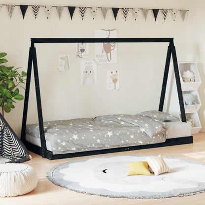 Kids Bed Frame Solid Wood Pine