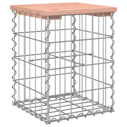 Garden Bench Gabion Design Solid Wood Douglas