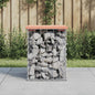 Garden Bench Gabion Design Solid Wood Douglas