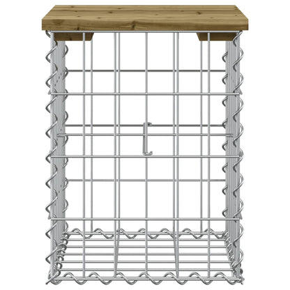 Garden Bench Gabion Design Impregnated Wood Pine