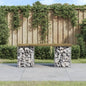 Garden Bench Gabion Design Impregnated Wood Pine