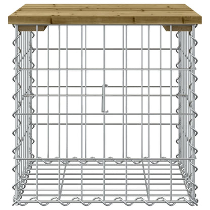 Garden Bench Gabion Design Impregnated Wood Pine