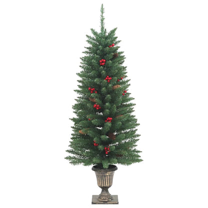 Artificial Christmas Trees 2 Pcs 100 Leds 120 Cm