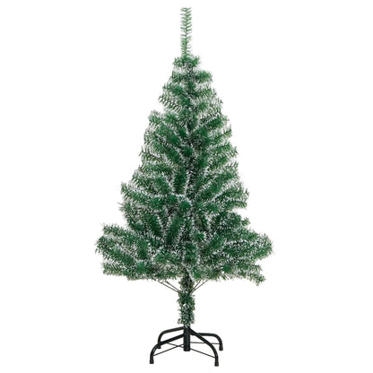 Artificial Christmas Tree With Flocked Snow Green
