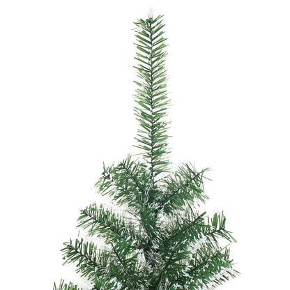 Artificial Christmas Tree With Flocked Snow Green