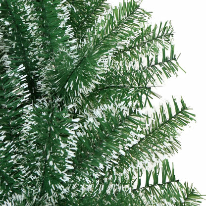Artificial Christmas Tree With Flocked Snow Green