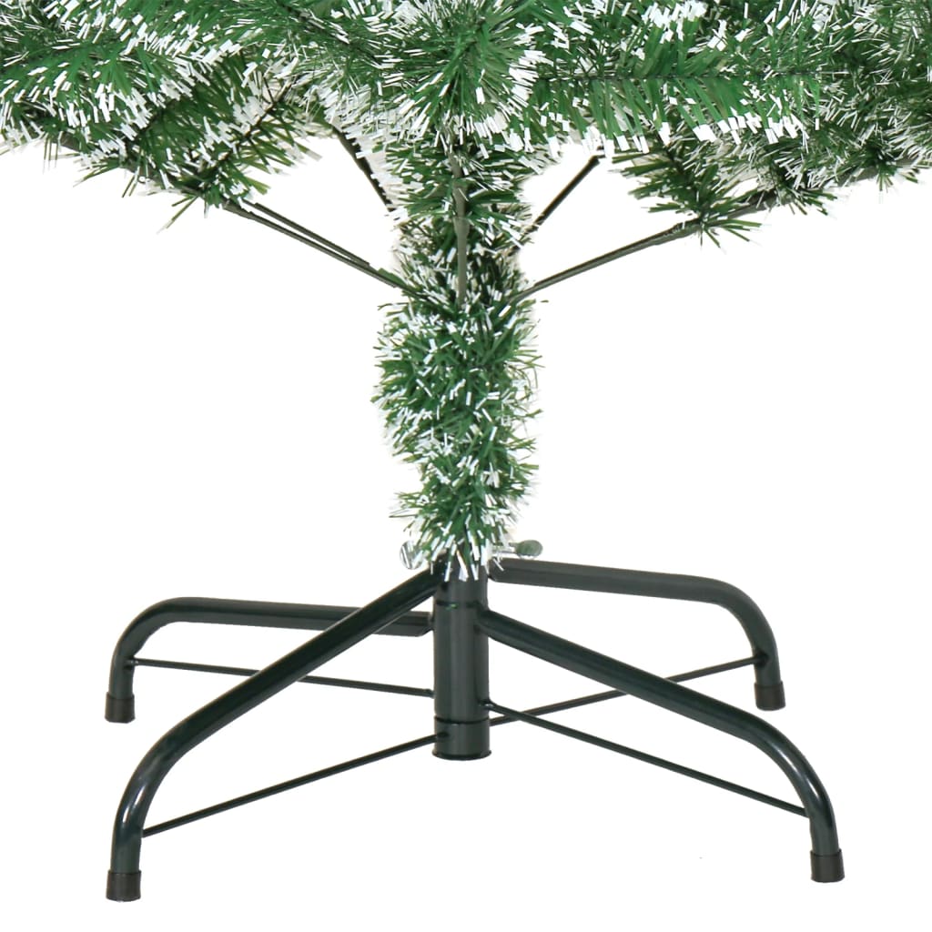 Artificial Christmas Tree With Flocked Snow Green