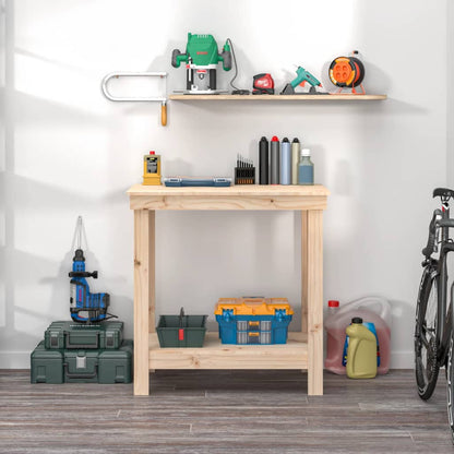 Work Bench Solid Wood Pine